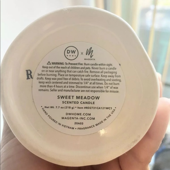 🆕 New Rae Dunn Hatch Sweat Meadow Candle Easter Spring Holiday - Picture 4 of 4